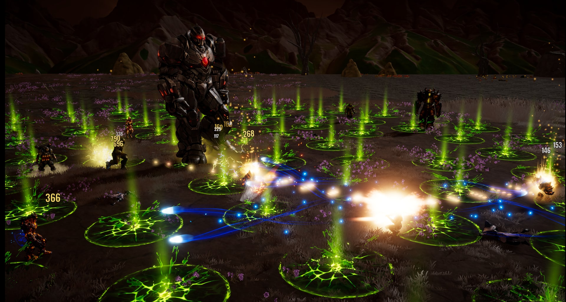 Endless mode screenshot with escalating battlefield pressure